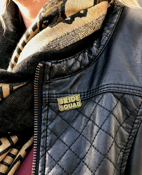Bride Squad Hen Do / Bachelorette Party Enamel Pin Badges