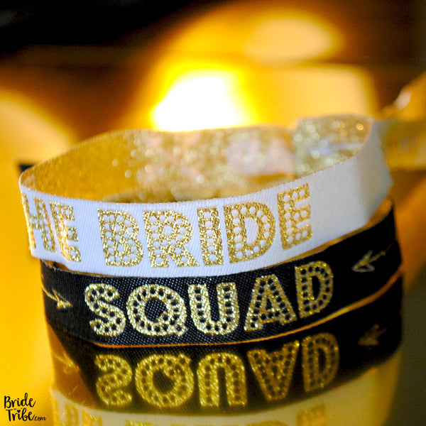 Bride Squad Hen / Bachelorette Party Wristbands