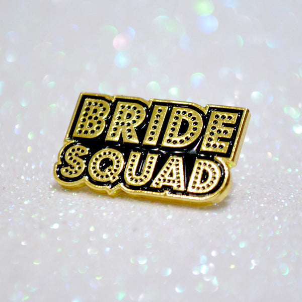 Bride Squad Hen Do / Bachelorette Party Enamel Pin Badges