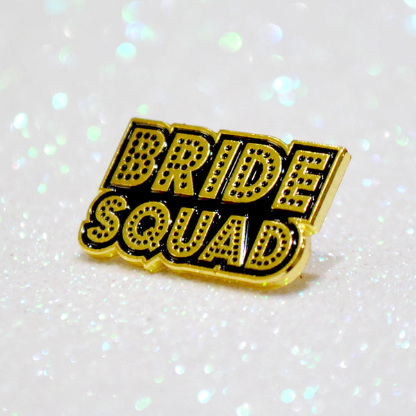 Bride Squad Hen Do / Bachelorette Party Enamel Pin Badges