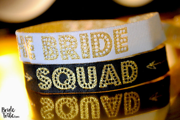 Bride Squad Hen / Bachelorette Party Wristbands