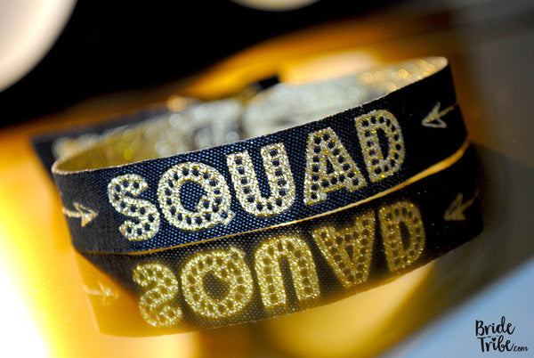 Bride Squad Hen / Bachelorette Party Wristbands