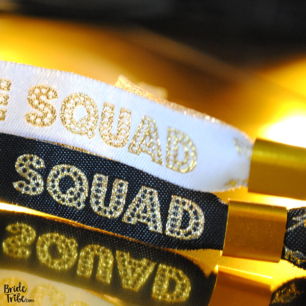 Bride Squad Hen / Bachelorette Party Wristbands