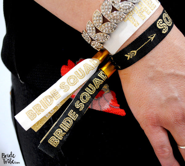 Bride Squad Hen / Bachelorette Party Wristbands