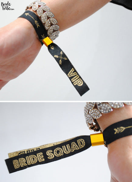 Bride Squad Hen / Bachelorette Party Wristbands