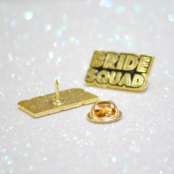 Bride Squad Hen Do / Bachelorette Party Enamel Pin Badges