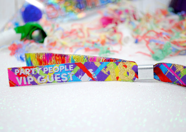 18th Birthday Party Festival Wristbands 18FEST