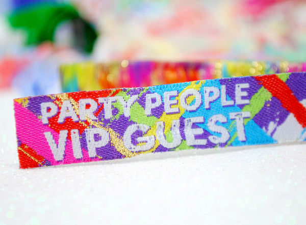 18th Birthday Party Festival Wristbands 18FEST
