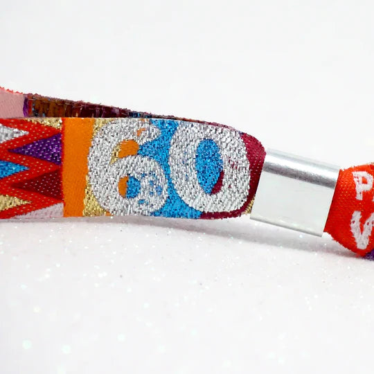 60FEST ® 60th Birthday Party Festival Wristbands