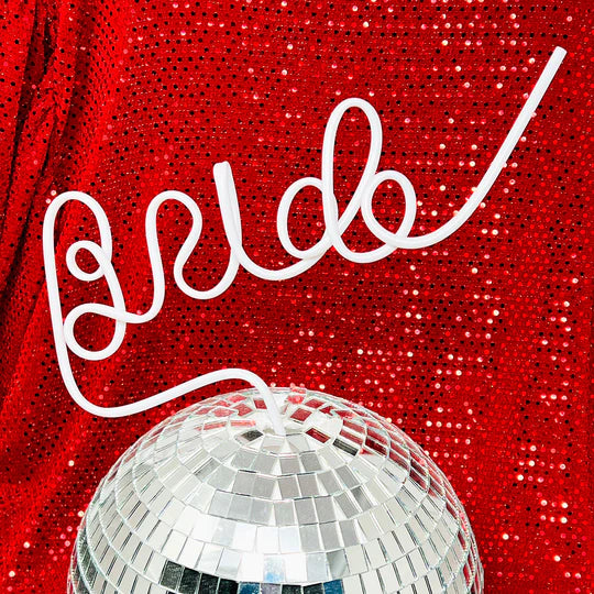 Bride Hen Party Straw