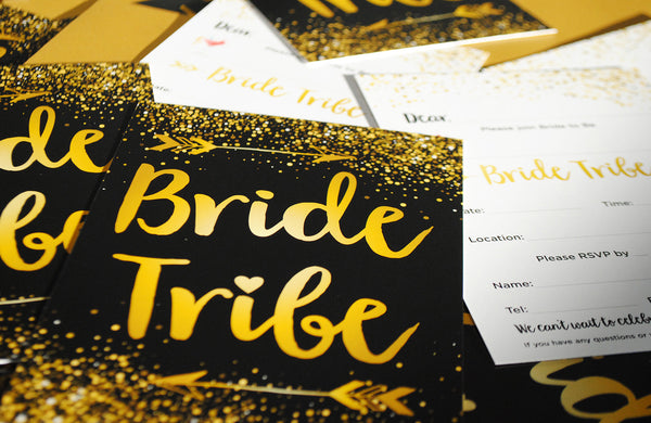 Bride Tribe Bachelorette Party Invitations