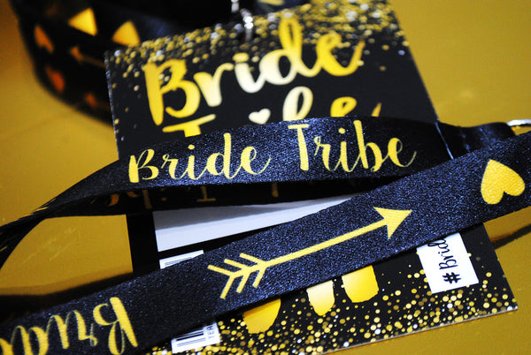 Bride Tribe VIP Pass Hen Party / Bachelorette Party Lanyards