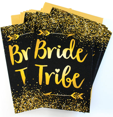 Bride Tribe Bachelorette Party Invitations