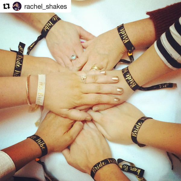 Bride Tribe Hen Party & Bachelorette Party Wristbands