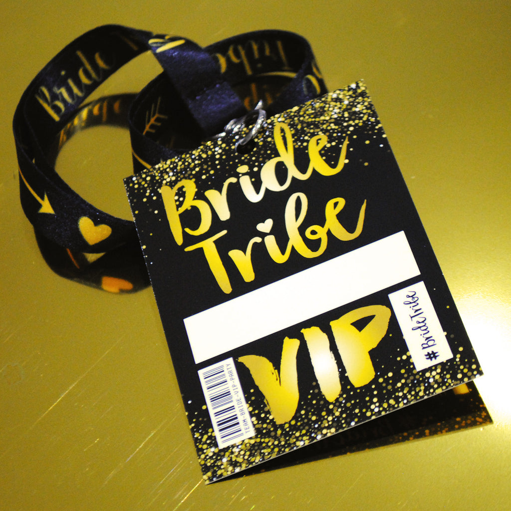 Bride Tribe VIP Pass Hen Party / Bachelorette Party Lanyards