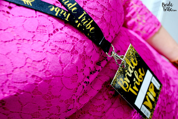 Bride Tribe VIP Pass Hen Party / Bachelorette Party Lanyards