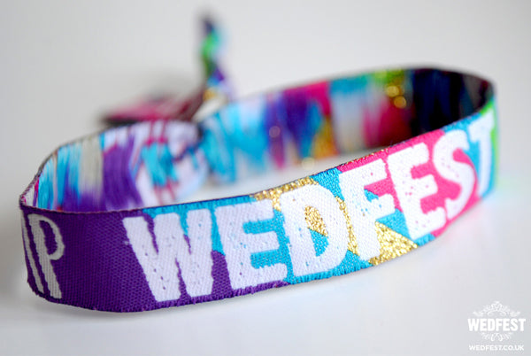 WEDFEST Festival Wedding Wristbands